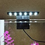 Foto Garosa Luz LED para Acuario, luz con Clip para pecera, Bajo Consumo de energía luz LED Delgada para pecera, Grosor máximo del Vidrio de instalación: 5 mm, mejor precio 20,28 €, éxito de ventas 2024