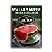 Survival Garden Seeds - Georgia Rattlesnake Watermelon Seed for Planting - Packet with Instructions to Plant and Grow Melons in Your Home Vegetable Garden - Giant Super Sweet Non-GMO Heirloom Variety new 2024