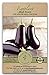 Gaea's Blessing Seeds - Eggplant Seeds (200 Seeds) Black Beauty Heirloom Non-GMO Seeds with Easy to Follow Planting Instructions - 92% Germination Rate Net Wt. 1.0g new 2024