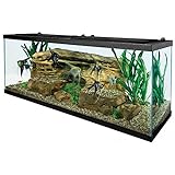 Photo Tetra 55 Gallon Aquarium Kit with Fish Tank, Fish Net, Fish Food, Filter, Heater and Water Conditioners, best price $314.93, bestseller 2024