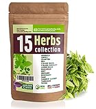 Photo 15 Culinary Herb Seeds Variety - USA Grown for Indoor or Outdoor Garden - Heirloom and Non GMO - Basil, Parsley, Cilantro, Dill, Rosemary, Mint, Thyme, Oregano, Tarragon, Chives, Sage, Arugula & More, best price $14.91 ($0.99 / Count), bestseller 2024