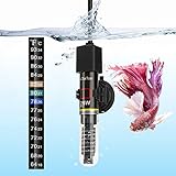 Photo DaToo Mini Aquarium Heater 25W Small Fish Tank Heater 25 Watt with Free Thermometer Sticker, best price $9.99, bestseller 2024
