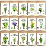 Photo Seedra 15 Herb Seeds Variety Pack - 4500+ Non-GMO Heirloom Seeds for Planting Hydroponic Indoor or Outdoor Home Garden - Lavender, Parsley, Cilantro, Basil, Thyme, Mint, Rosemary, Dill & More, best price $18.89 ($1.26 / Count), bestseller 2024