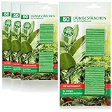 Foto com-four® 200x Düngestäbchen für Grünpflanzen, ausgewogener Pflanzendünger, für gesundes und kräftiges Wachstum ohne Überdüngung, bester Preis 10,99 €, Bestseller 2024
