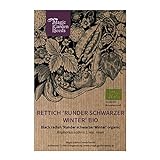 Foto Rettich 'Runder schwarzer Winter' (Raphanus sativus L. var. niger) Bio - ca. 800 Samen, bester Preis 3,50 €, Bestseller 2024