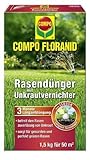 foto Compo 13300 - Floranid, fertilizzante per prato con diserbante, 1,5 Kg per 50 mq, miglior prezzo EUR 31,85, bestseller 2024