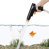 Photo hygger Aquarium Gravel Cleaner, New Quick Water Changer with Air-Pressing Button Fish Tank Sand Cleaner Kit Aquarium Siphon Vacuum Cleaner with Water Hose Controller Clamp, best price $24.99, bestseller 2024