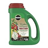 Photo Miracle-Gro Shake 'N Feed Tomato, Fruit & Vegetable Plant Food, Plant Fertilizer, 4.5 lbs., best price $11.49, bestseller 2024