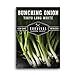 Survival Garden Seeds - Tokyo Long White Onion Seed for Planting - Pack with Instructions to Plant and Grow Asian Green Onions in Your Home Vegetable Garden - Non-GMO Heirloom Variety new 2024