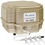 Photo Pawfly 7 W 254 GPH Commercial Air Pump 4 Outlets Manifold Quiet Oxygen Aerator Pump for Aquarium Pond, best price $39.99, bestseller 2024