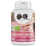 Foto Rábano Negro Orgánico - 400 mg - 200 comprimidos, mejor precio 9,99 €, éxito de ventas 2024