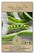 Gaea's Blessing Seeds - Sugar Snap Pea Seeds - Non-GMO Seeds for Planting with Easy to Follow Instructions 94% Germination Rate (Pack of 1) new 2024