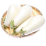 Photo Unique Eggplant Seeds for Planting, Casper White - 1 g 200+ Seeds - Non-GMO, Heirloom Egg Plant Seeds - Home Garden Vegetable White Eggplant Seeds - Sealed in a Beautiful Mylar Package, best price $3.29, bestseller 2024