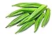 60 piezas de semillas de okra Semillas de hortalizas de jardín No GMO Heirloom Gardener's Favorite para la siembra de huertos domésticos nuevo 2024