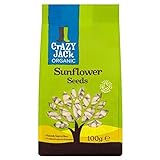 Photo Crazy Jack Organic Sunflower Seeds 100g, best price $4.60 ($4.60 / Count), bestseller 2024