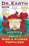 Photo Dr. Earth 709 Organic 3 Rose & Flower Fertilizer, 12-Pound, best price $20.47, bestseller 2024