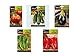 Lote de 5 sobres de semillas Batlle (Tomate, Pimiento Rojo y Verde, Calabacin y Berenjena) nuevo 2024