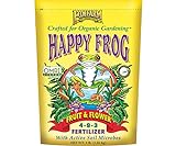 Photo Fox Farm FX14650 FoxFarm Happy Frog Fruit & Flower Fertilizer, 4 lb Bag Nutrients, best price $18.95, bestseller 2024