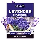 Photo 1400 English Lavender Seeds for Planting Indoors or Outdoors, 90% Germination, to Give You The Lavender Plant You Need, Non-GMO, Heirloom Herb Seeds, best price $5.99 ($0.01 / Count), bestseller 2024