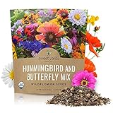 Photo Wildflower Seeds Butterfly and Humming Bird Mix - Large 1 Ounce Packet 7,500+ Seeds - 23 Open Pollinated Annual and Perennial Species, best price $7.97 ($0.00 / Count), bestseller 2024