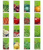 Foto Nojaus Seklos - 16 Packungen Gemüsesamen, Hohe Qualität, Gentechnikfrei, Hohe Keimrate, Einfach Zu Wachsen, bester Preis 8,45 € (0,53 € / stück), Bestseller 2024