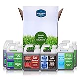 Photo Simple Lawn Solutions - Ryan Knorr - Lawn Essentials Bundle Box - 6 Piece Set- Lawn Food 16-4-8 NPK, Lawn Energizer Booster, Root Hume- Humic Acid, Soil Hume- Seaweed, Humic Acid (32 Ounce Bundle), best price $104.79, bestseller 2024
