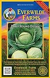 Photo Everwilde Farms - 500 Early Round Dutch Cabbage Seeds - Gold Vault Jumbo Seed Packet, best price $2.98, bestseller 2024