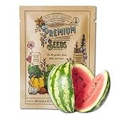 Photo Watermelon Seeds, Crimson Sweet Variety | 60+ Non-GMO, Heirloom Watermelon Seeds | Premium Home Gardening Melons, best price $4.75, bestseller 2024