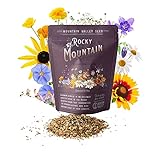 Photo Package of 80,000 Wildflower Seeds - Rocky Mountain Wildflower Mix Seeds Collection - 18 Assorted Varieties of Non-GMO Heirloom Flower Seeds for Planting Including Larkspur, Poppy, Columbine, & Daisy, best price $13.19, bestseller 2024