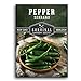 Survival Garden Seeds - Serrano Pepper Seed for Planting - Packet with Instructions to Plant and Grow Spicy Mexican Peppers in Your Home Vegetable Garden - Non-GMO Heirloom Variety new 2024