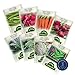 Organic Winter Vegetable Seeds, Heirloom Seed Set with Vegetable Seeds for Planting Home Garden, Includes Radish, Broccoli, Peas, Kale, Beets, Beans, Cauliflower, and Carrot Seeds - Môpet Marketplace new 2024