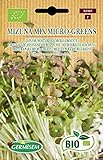 Photo Germisem Bio Graines Chou salade japonaise micro-pousse Mizuna Mix, meilleur prix 3,99 €, best-seller 2024