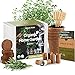 Indoor Herb Garden Starter Kit - Certified USDA Organic Non GMO - 5 Herb Seed Basil, Cilantro, Parsley, Sage, Thyme, Potting Soil, Plant Kit - DIY Kitchen Grow Kit for Growing Herb Seeds Indoors new 2024