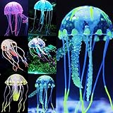 Photo Uniclife 6 Pcs Glowing Jellyfish Ornament Decoration for Aquarium Fish Tank, best price $9.99 ($1.66 / Count), bestseller 2024