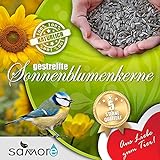Foto samore Sonnenblumenkerne gestreift erstklassige Qualität Wildvogelfutter, bester Preis 38,56 € (1,54 € / kg), Bestseller 2024