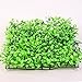 SLSON Aquarium Decorations Grass Artificial Plastic Lawn 9 inches Square Landscape Green Plants for Saltwater Freshwater Tropical Fish Tank Decoration,with 8 Pcs Suction Cups new 2024