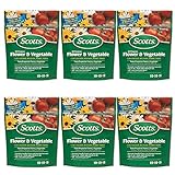 Photo Scotts All Purpose Flower & Vegetable Continuous Release Plant Food, Plant Fertilizer, 3 lbs. (6-Pack), best price $41.08, bestseller 2024