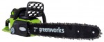 Greenworks GD40CS40 2.0Ah x2 Fil, egenskaper