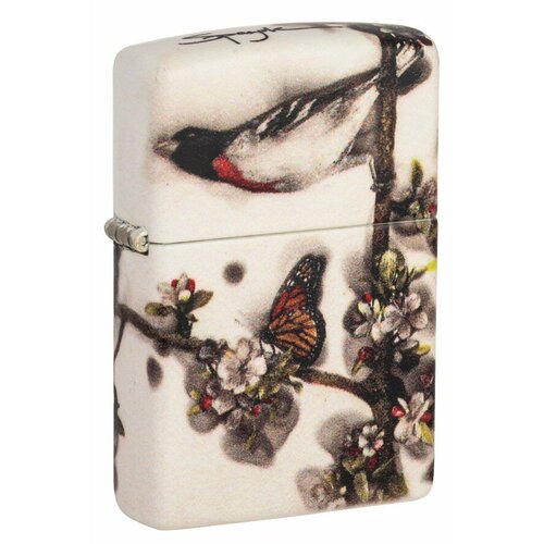 Зажигалка ZIPPO Spazuk Design с покрытием 540 Matte, латунь/сталь, разноцветная, 38x13x57 мм фото