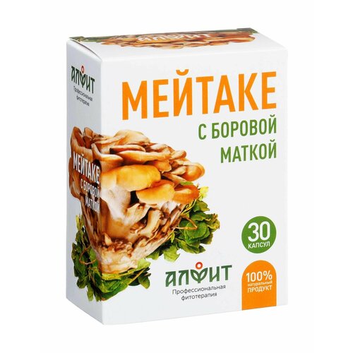 Мейтаке с боровой маткой. Пищевая добавка (30 капсул в блистере) фото