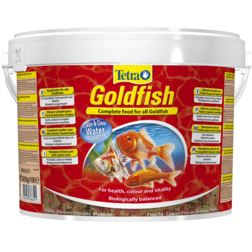 Tetra Goldfish Flakes 10л хлопья фото