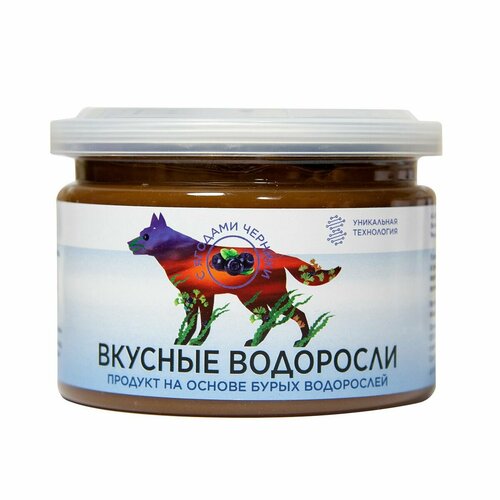 NativBio. Вкусные водоросли с ягодами черники - продукт здорового питания из водоросли фукус. (Органические витамины, морской йод, макро-микроэлементы), 300 гр фото