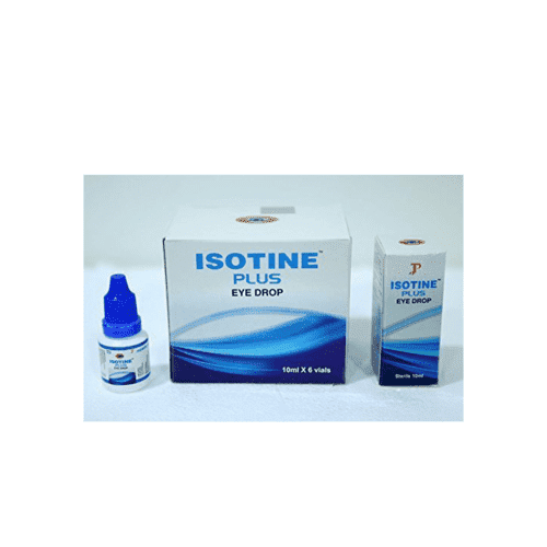 фотография Глазные капли Айсотин Плюс (Isotine Plus), купить за 399р