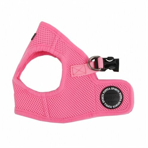 Шлейка Puppia Soft vest harness B, обхват шеи 46  см, розовый, XXL фото