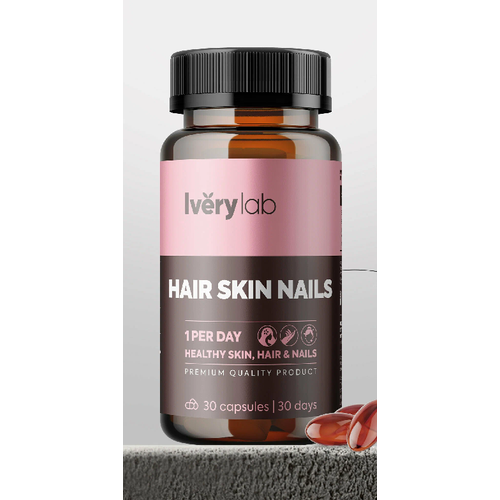 Витаминный комплекс HAIR SKIN NAILS Iverylab для волос, кожи и ногтей фото