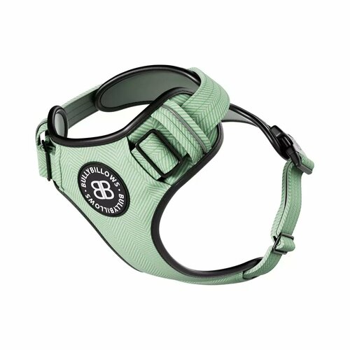 Шлейка Premium Dog Harness v2.0 TWEED BullyBillows (мятный / L) фото