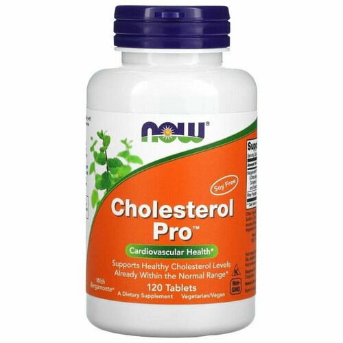 NOW Cholesterol Pro 120 tab / Нау Холестерол Про 120 таб фото