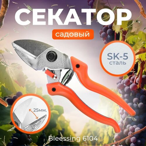 Секатор садовый Blessing 6104 фото