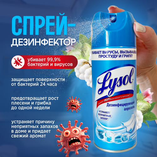 Средство для дезинфекции всех поверхностей Lysol 