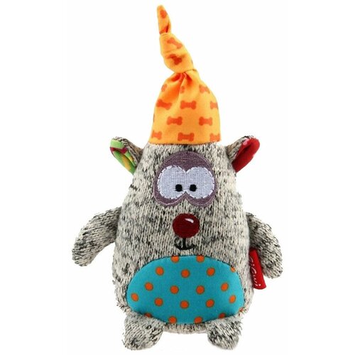 Игрушка   для собак  GiGwi Plush Friendz Мишка (75401),  серый фото